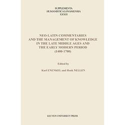 Foto van Neo-latin commentaries and the management of