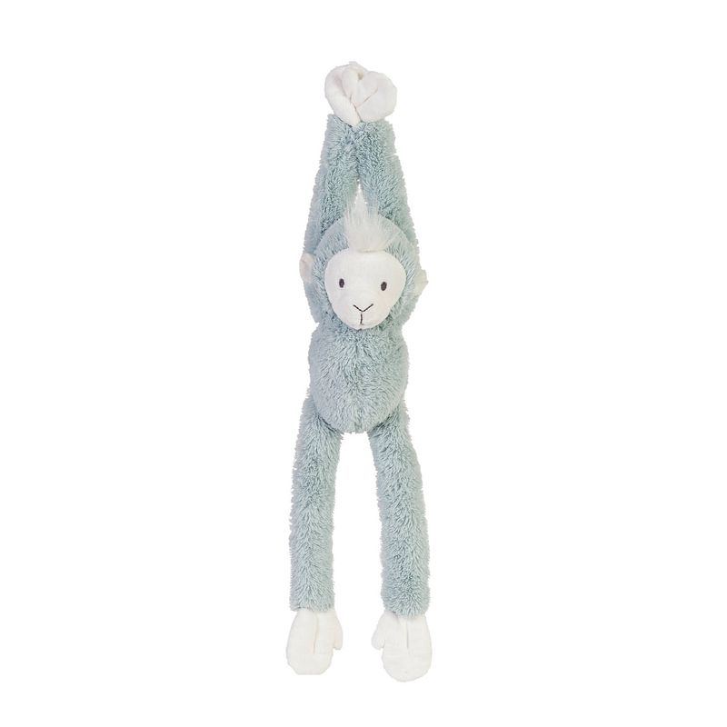 Foto van Happy horse muziekknuffel groenblauw hangende aap