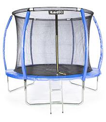 Foto van Amigo trampoline basic met veiligheidsnet en ladder 305 cm blauw