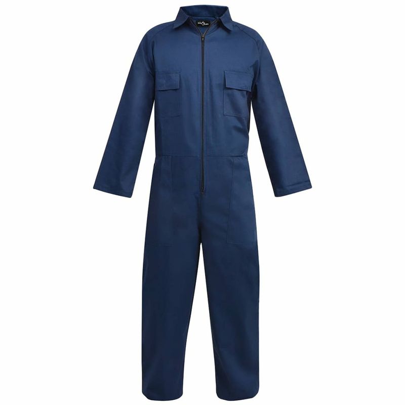 Foto van Vidaxl mannen overall maat xl blauw