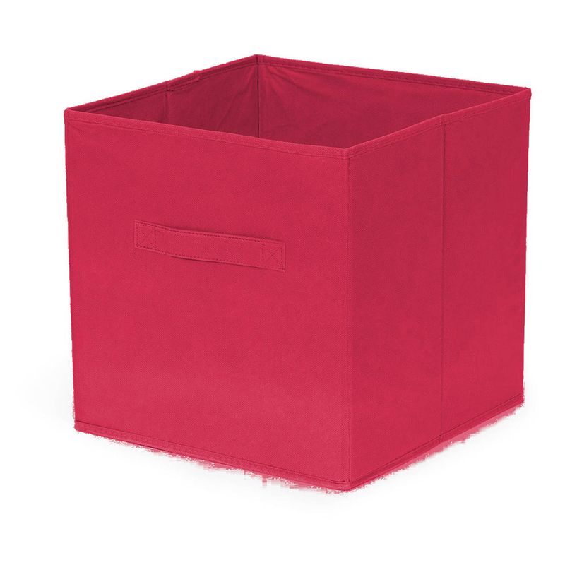 Foto van Compactor opvouwbare opbergdoos 31 x 31 cm karton rood