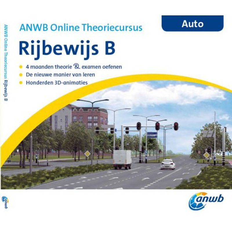 Foto van Onlinecursus rijbewijs b - anwb rijopleiding