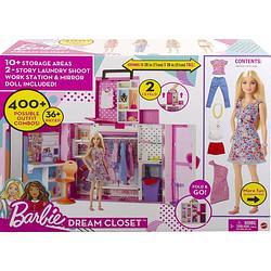 Foto van Barbie super kledingkast - speelfigurenset