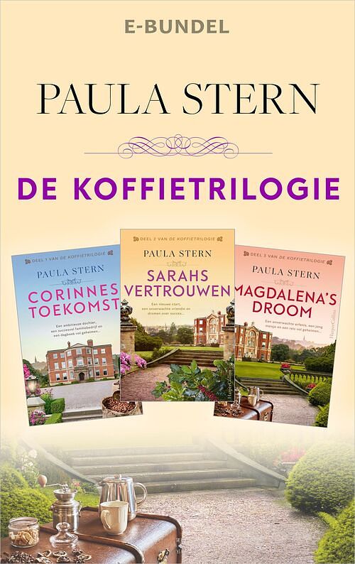 Foto van De koffietrilogie - paula stern - ebook (9789402766554)