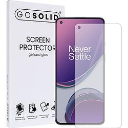 Foto van Go solid! screenprotector voor oneplus 8t 5g gehard glas
