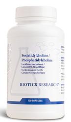 Foto van Biotics fosfatidylcholine capsules