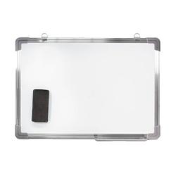 Foto van Magnetisch whiteboard met pennengoot en wisser 50 x 35 cm - whiteboards