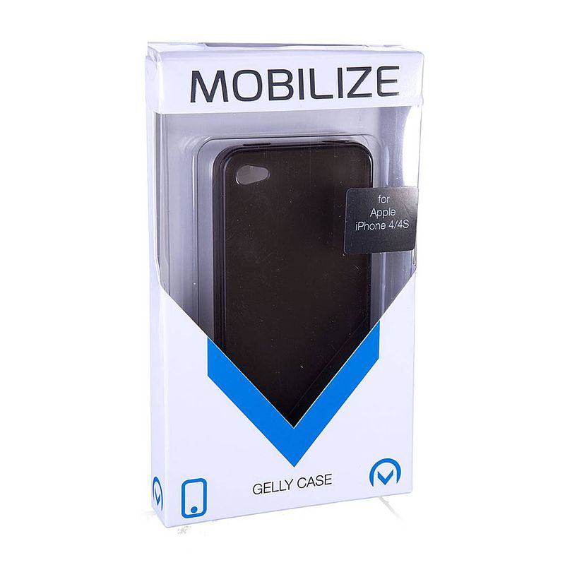 Foto van Mobilize apple backcover tpu iphone 4/4s