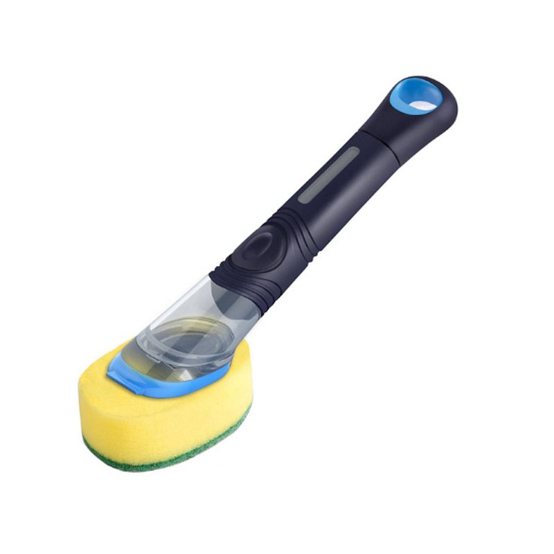 Foto van Soap dispensing brush - sponge with scrubber