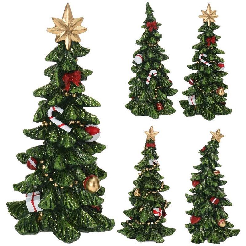 Foto van Nampook - 5 stuks! kerstboom deco 15cm 4ass