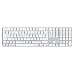 Foto van Apple magic keyboard met touch id en numeriek toetsenblok (2024) toetsenbord wit