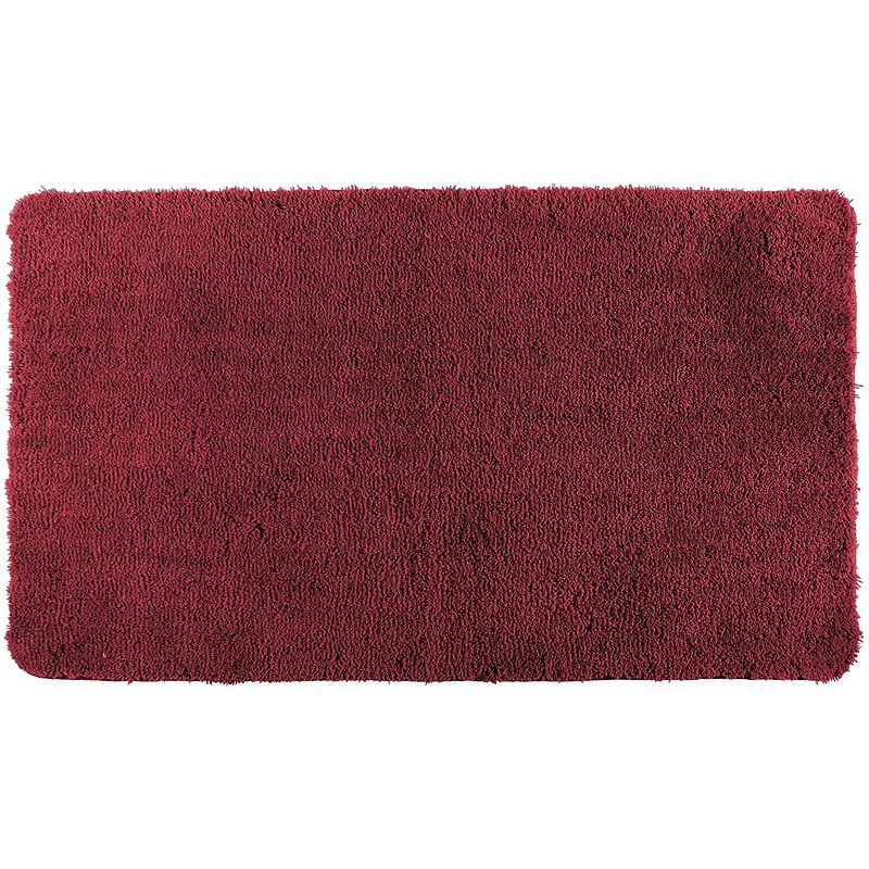 Foto van Wenko badmat belize 55 x 65 cm polyester bordeaux