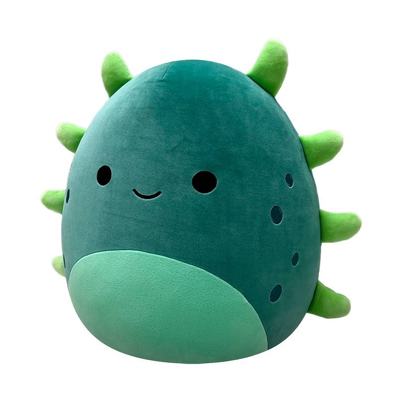 Foto van Squishmallows knuffel wasabi de groene zeekomkommer - 40 cm