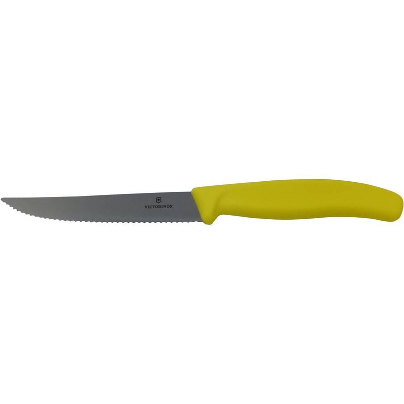 Foto van Victorinox 6.7936.12l8 steakmes geel