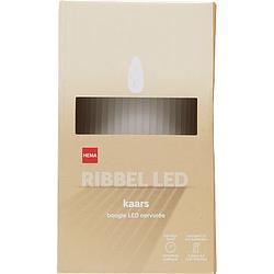 Foto van Hema led kaars 7,5x12,5 ivoor bij jumbo