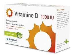 Foto van Metagenics vitamine d 1000iu tabletten