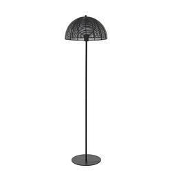 Foto van Light & living - vloerlamp klobu - 40x40x141cm - zwart