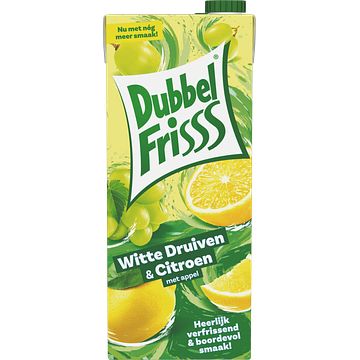 Foto van Dubbelfrisss witte druifcitroen 1, 5l bij jumbo