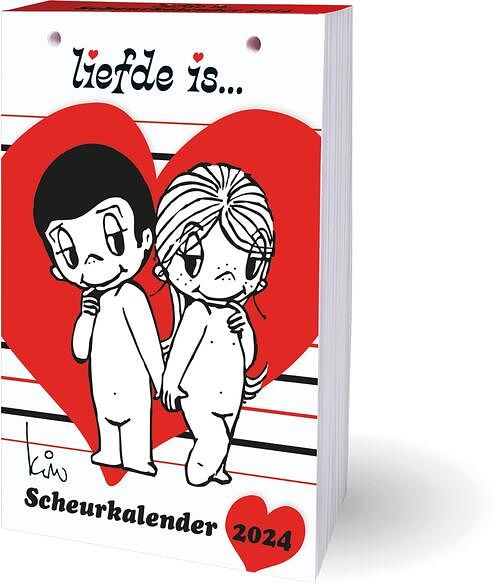 Foto van Liefde is... scheurkalender - 2024 - paperback (9789464325973)