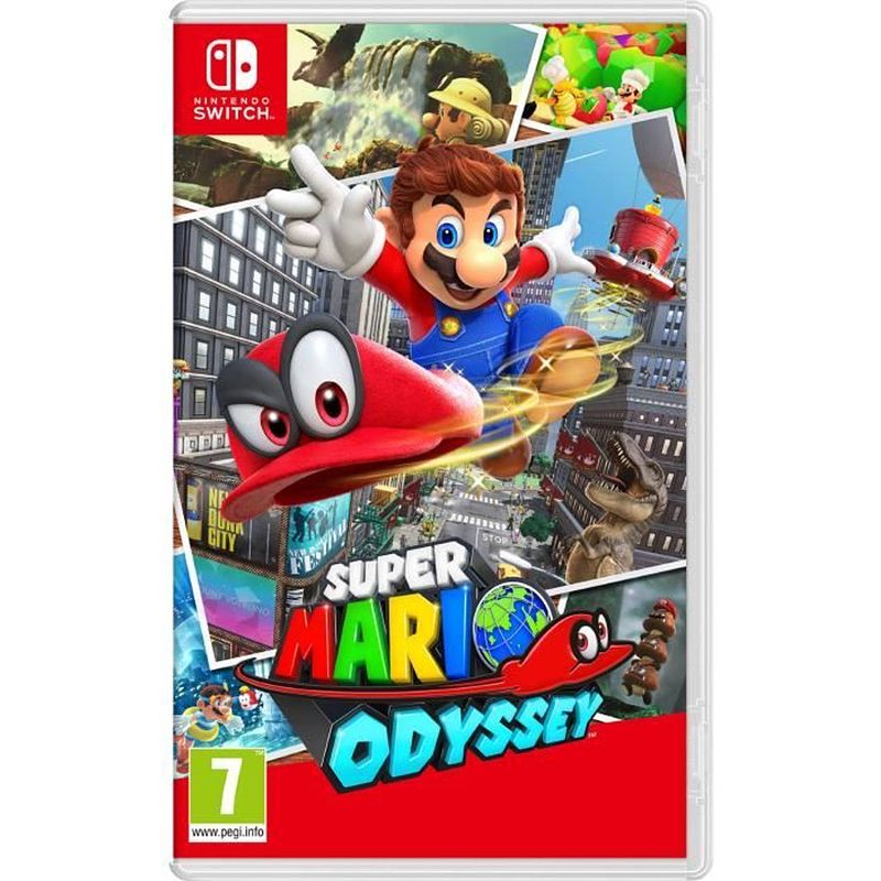 Foto van Super mario odyssey-spelschakelaar