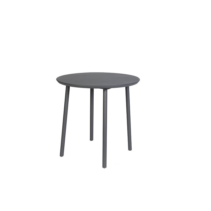 Foto van George table diameter80x75 cm alu anthracite