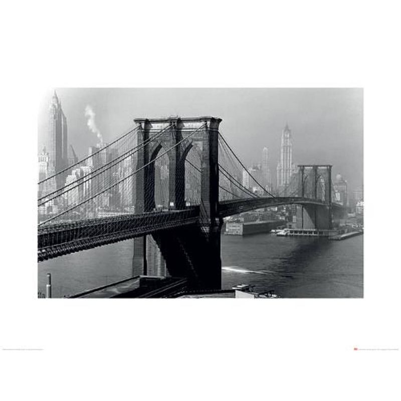 Foto van Kunstdruk time life brooklyn bride new york 1946 60x80cm