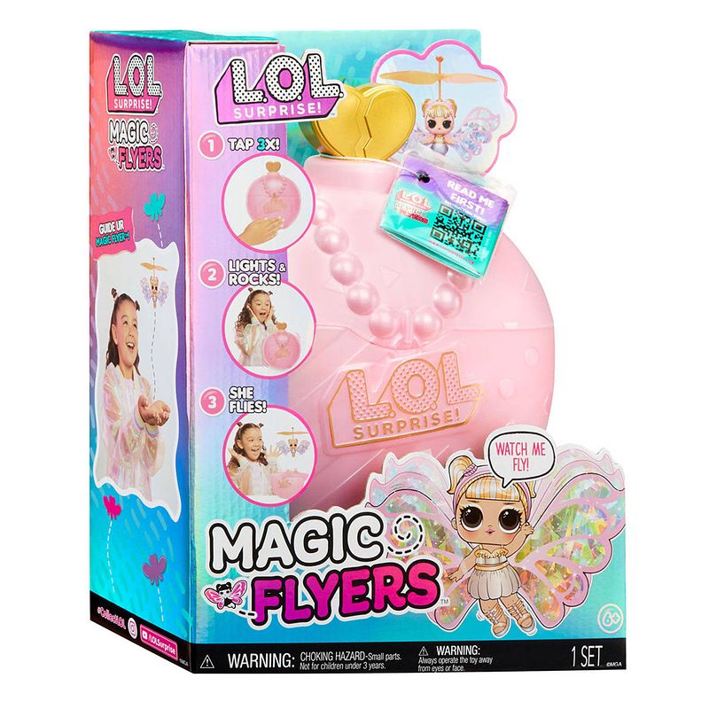 Foto van L.o.l. - - surprise magic wishies flying tot - roze