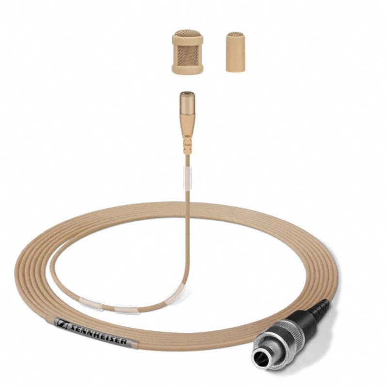 Foto van Sennheiser mke 1-4 3 beige omnidirectionele miniatuur lavalier 3-pin