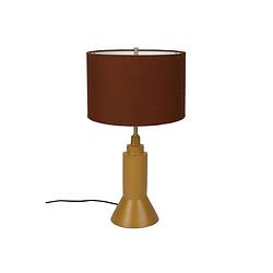 Foto van Giga meubel gm tafellamp rood - 31x31x57cm - lamp kaja