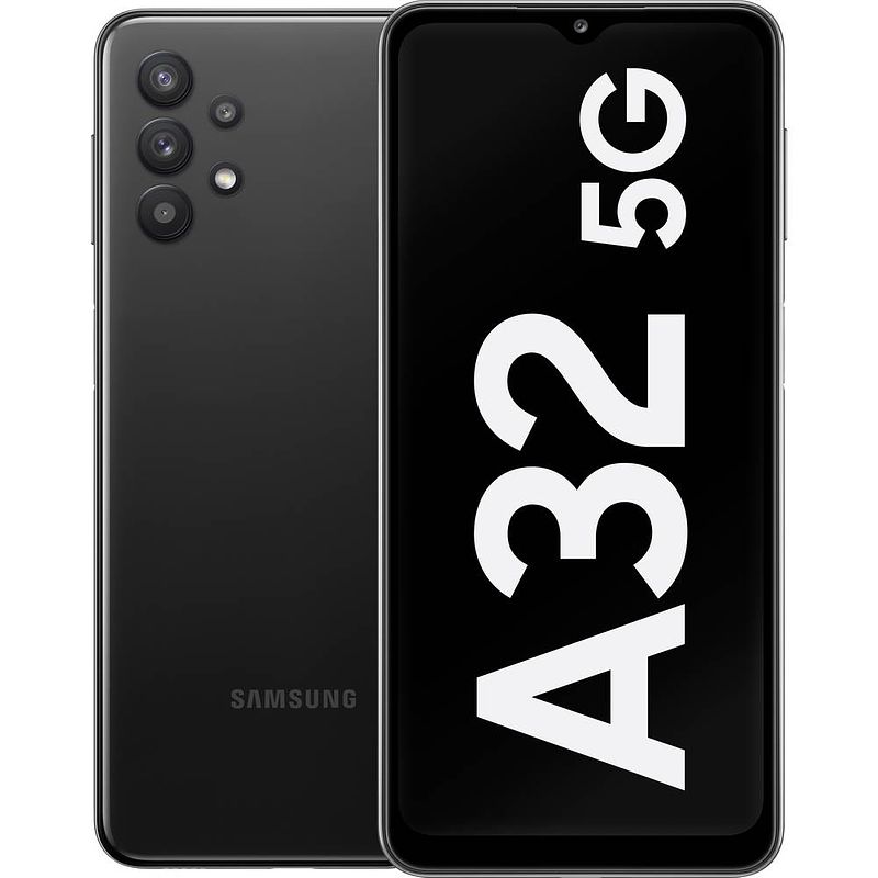 Foto van Samsung a32 5g 5g smartphone 128 gb 16.5 cm (6.5 inch) zwart android 11 dual-sim