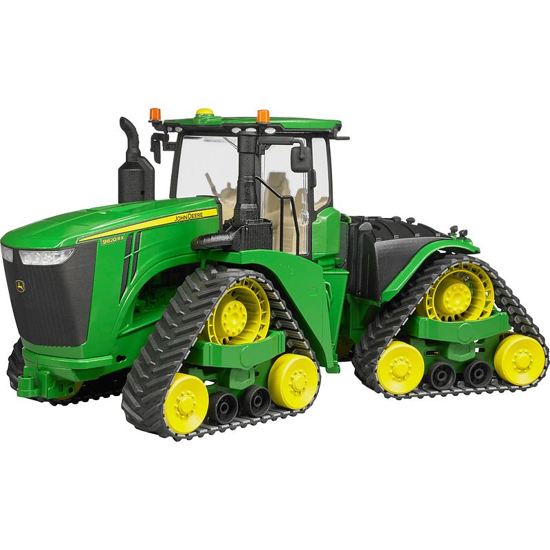 Foto van John deere 9620rx tractor met rupsbanden