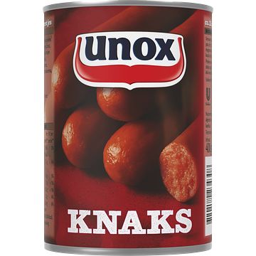 Foto van Unox knakworst knaks 3 x 400g bij jumbo