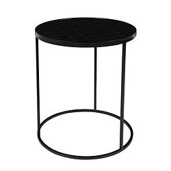 Foto van Zuiver - side table glazed black