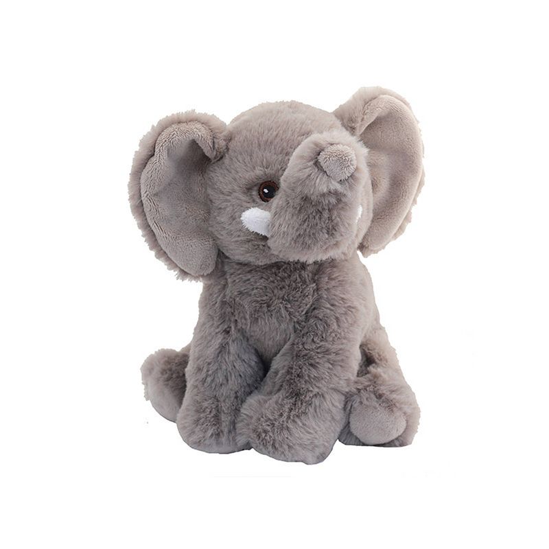 Foto van Pluche knuffel olifant van 19 cm - knuffeldier