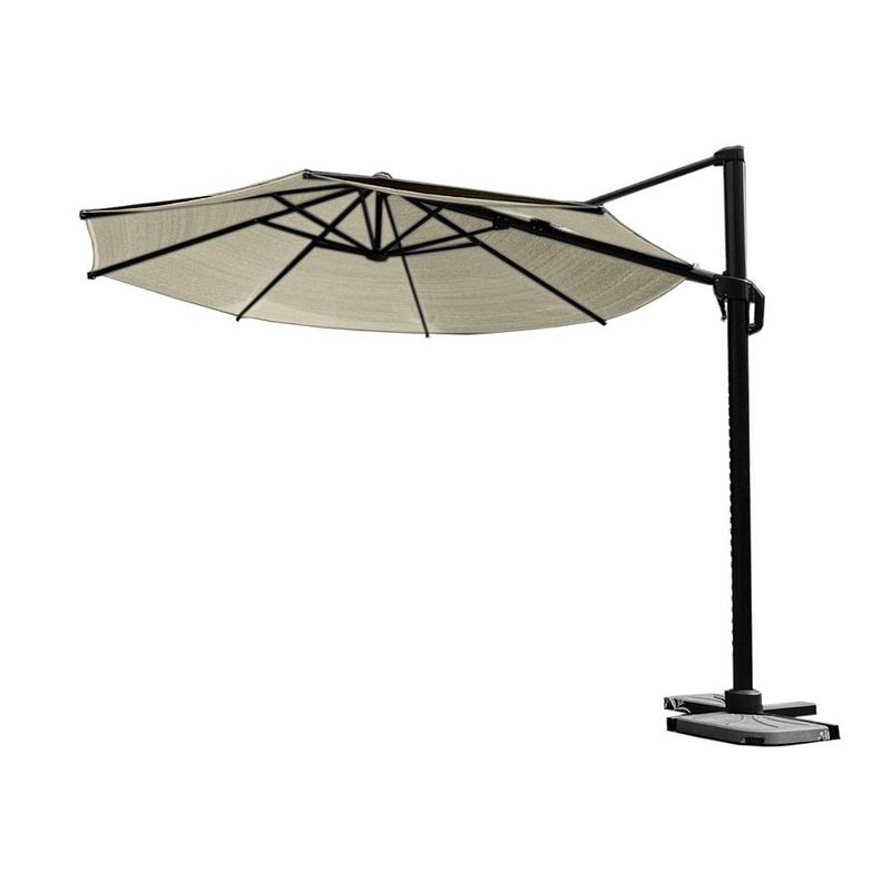 Foto van Nesling coolfit zweefparasol vò 3,5m, gebroken wit