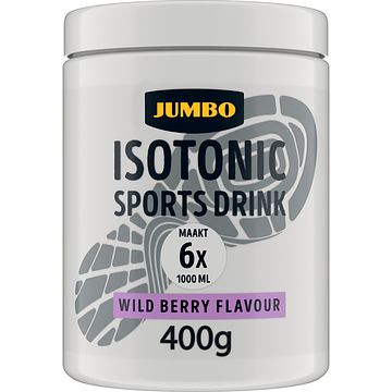 Foto van Jumbo isotonic sports drink bessen smaak 400g