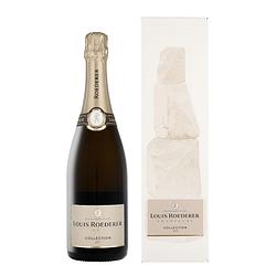 Foto van Louis roederer brut collection 243 75cl wijn + giftbox