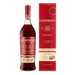 Foto van Glenmorangie 12 years the accord 1ltr whisky + giftbox
