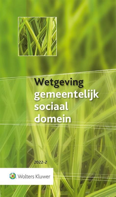 Foto van Wetgeving gemeentelijk sociaal domein 2022-2 - paperback (9789013167436)