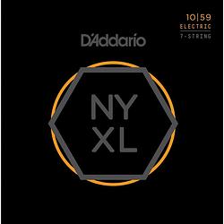 Foto van D'saddario nyxl1059 nickel wound regular light 10-59 7-snarig