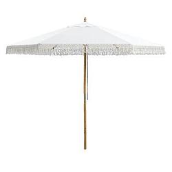 Foto van Le sud houtstok parasol provence - ecru - ø250 cm - leen bakker