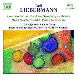 Foto van Liebermann: concerto for jazz band and symphony orchestra - cd (0747313588428)