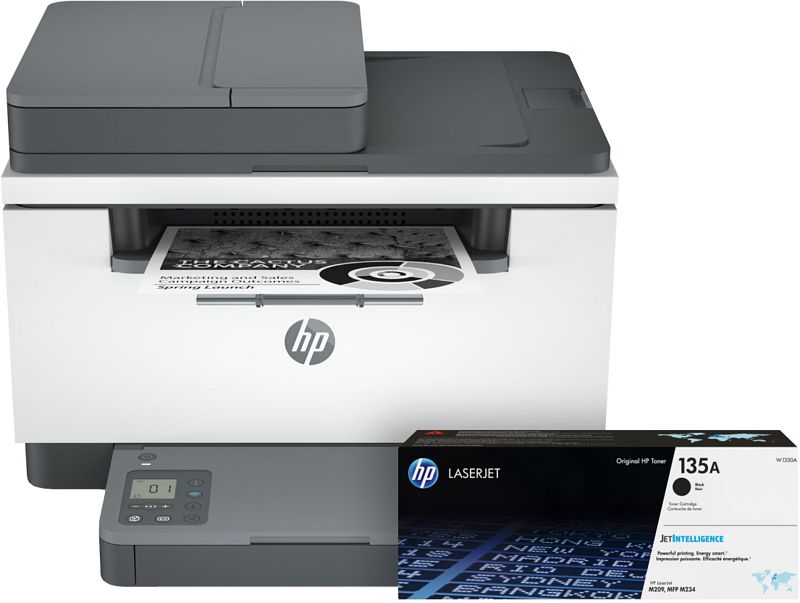 Foto van Hp laserjet mfp m234sdw + 1 extra zwarte toner