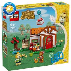 Foto van Lego animal crossing isabelle op visite 77049