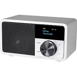 Foto van Kathrein dab+ 1 mini tafelradio dab+, vhf (fm) dab+, fm, bluetooth zilver