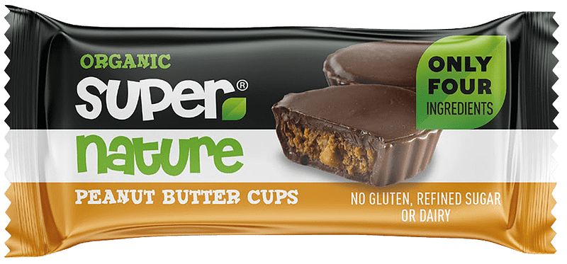 Foto van Super nature organic peanut butter cups