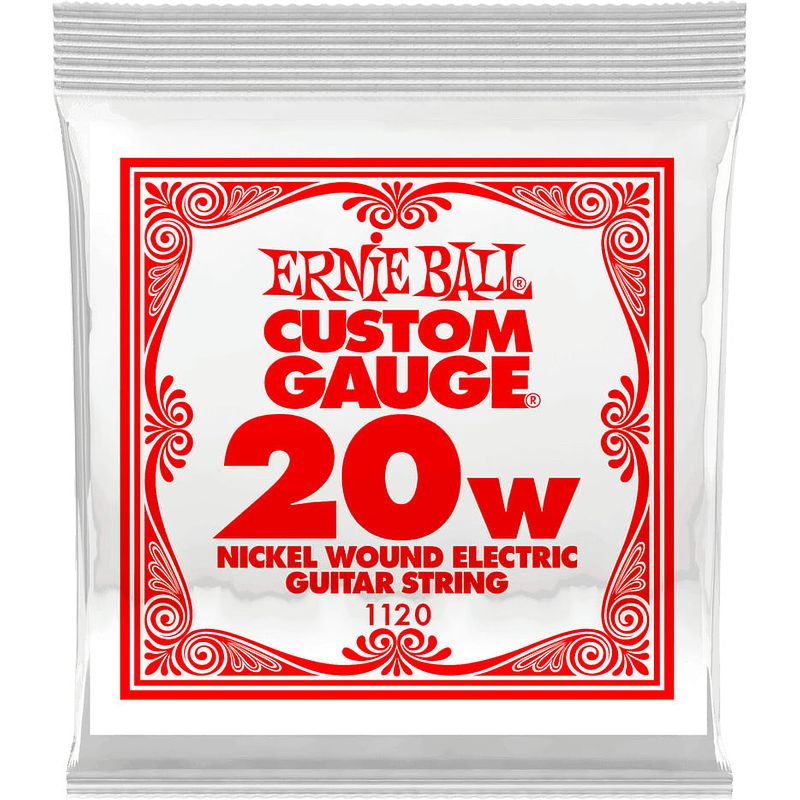 Foto van Ernie ball 1120 .020 nickel wound losse snaar voor elektrische gitaar