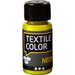 Foto van Packlinq textile color. neon geel. 50 ml/ 1 fles