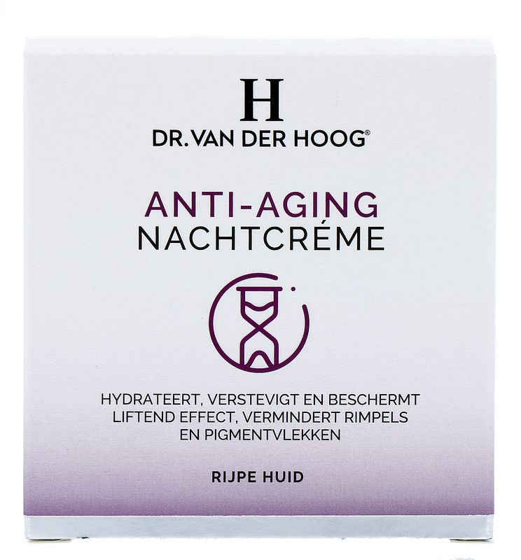 Foto van Dr van der hoog anti-aging 60+ nachtcrème: