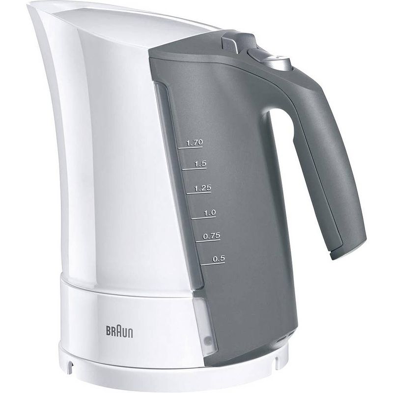 Foto van Braun wk500 multiquick5 weiss waterkoker snoerloos wit